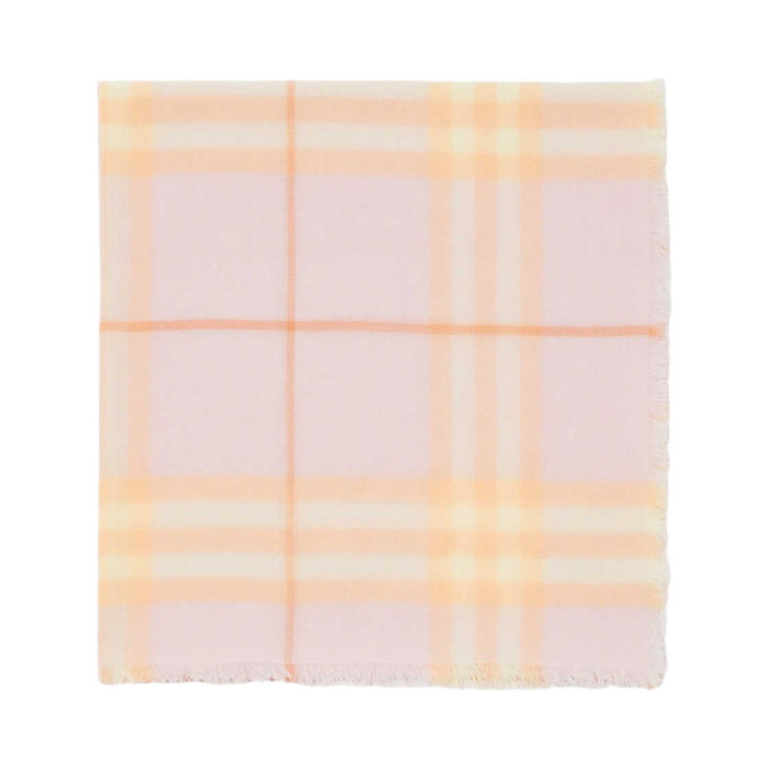 버버리 체크 울 머플러 카메오(Burberry Check Wool Muffler Cameo) - 3