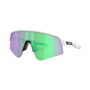 Oakley Sutro Lite Sweep Matte White Frame Prizm Road Jade Lenses High Bridge Fit