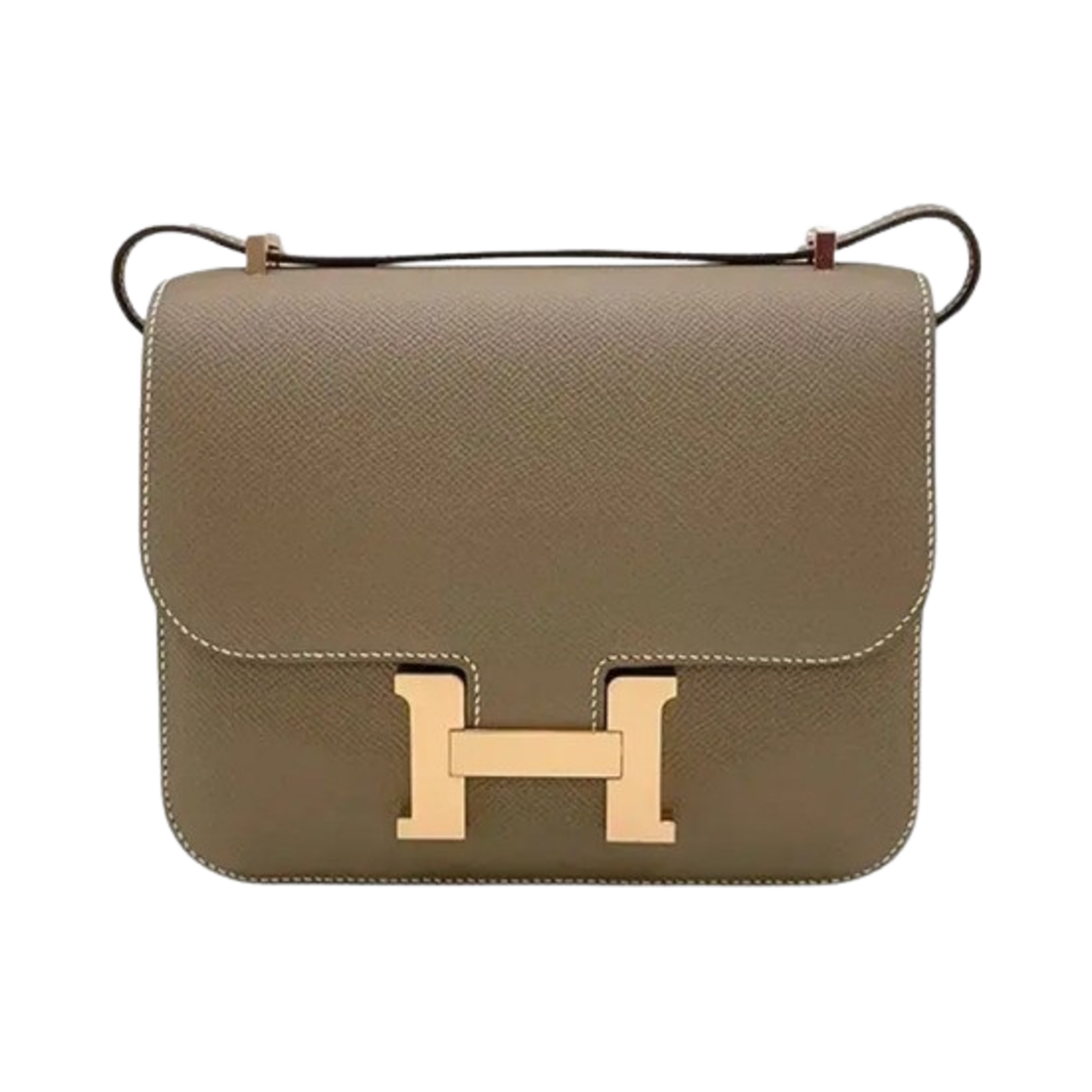 에르메스 콘스탄스 III 미니 18 백 앱송 & 로즈 골드 하드웨어 에뚜쁘 (거울 포함 새 버전)(Hermes Constance III Mini 18 Bag Epsom & Rose Gold Etoupe (New Version with Mirror)) - 1