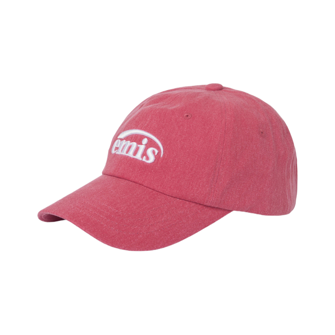 이미스 뉴 로고 피그먼트 볼캡 레드(Emis New Logo Pigment Ball Cap Red)