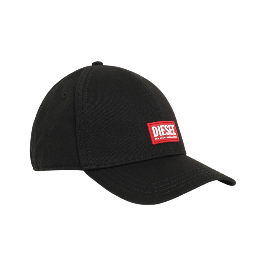 디젤 코리 검 베이스볼 캡 블랙 레드(Diesel Corry-Gum Baseball Cap Black Red) - 1