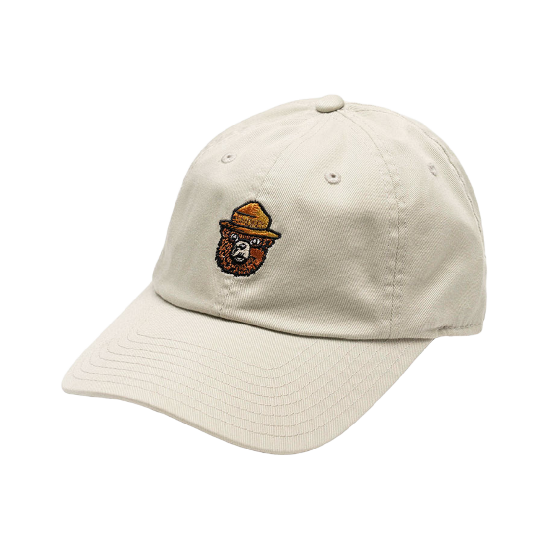 21015ASBEAR-STN American Needle Micro Slouch Cap Smokey Bear