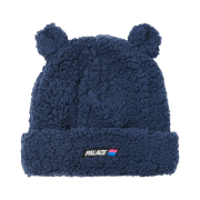 Palace Fuzzy Ear Beanie Navy - 22FW