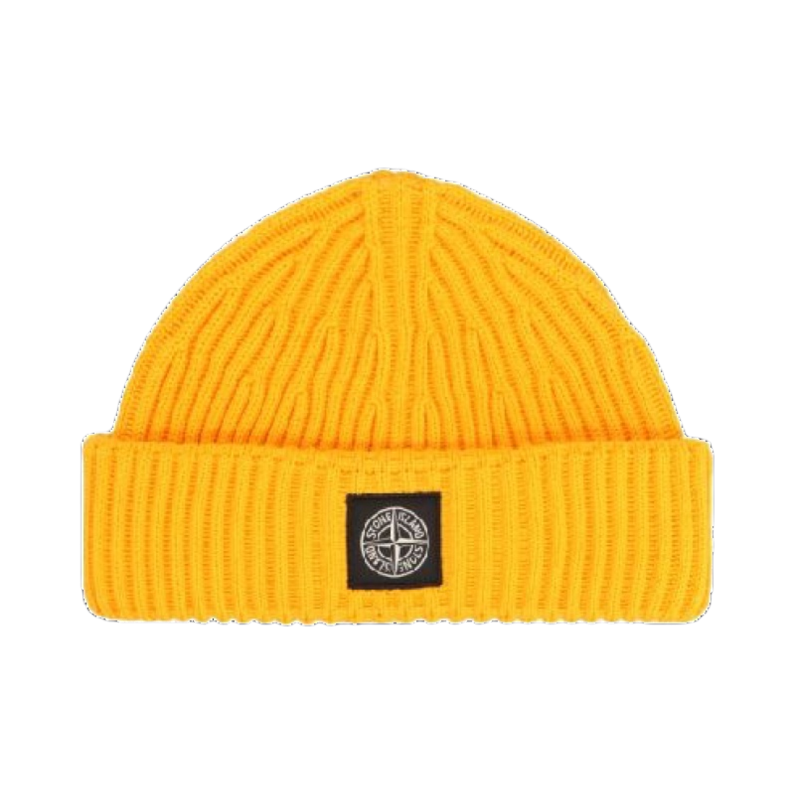 스톤 아일랜드 N22C3 풀 립 울 비니 옐로우 - 22FW(Stone Island N22C3 Full Rib Wool Beanie Yellow - 22FW) - 1