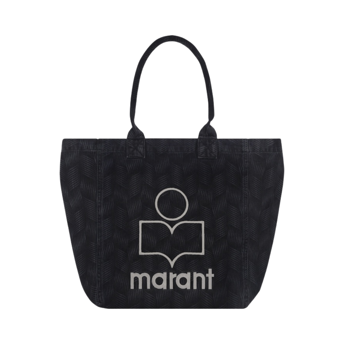 이자벨 마랑 옌키 로고 토트백 페이디드 블랙 - 23FW(Isabel Marant Yenky Logo Tote Bag Faded Black - 23FW) - 1