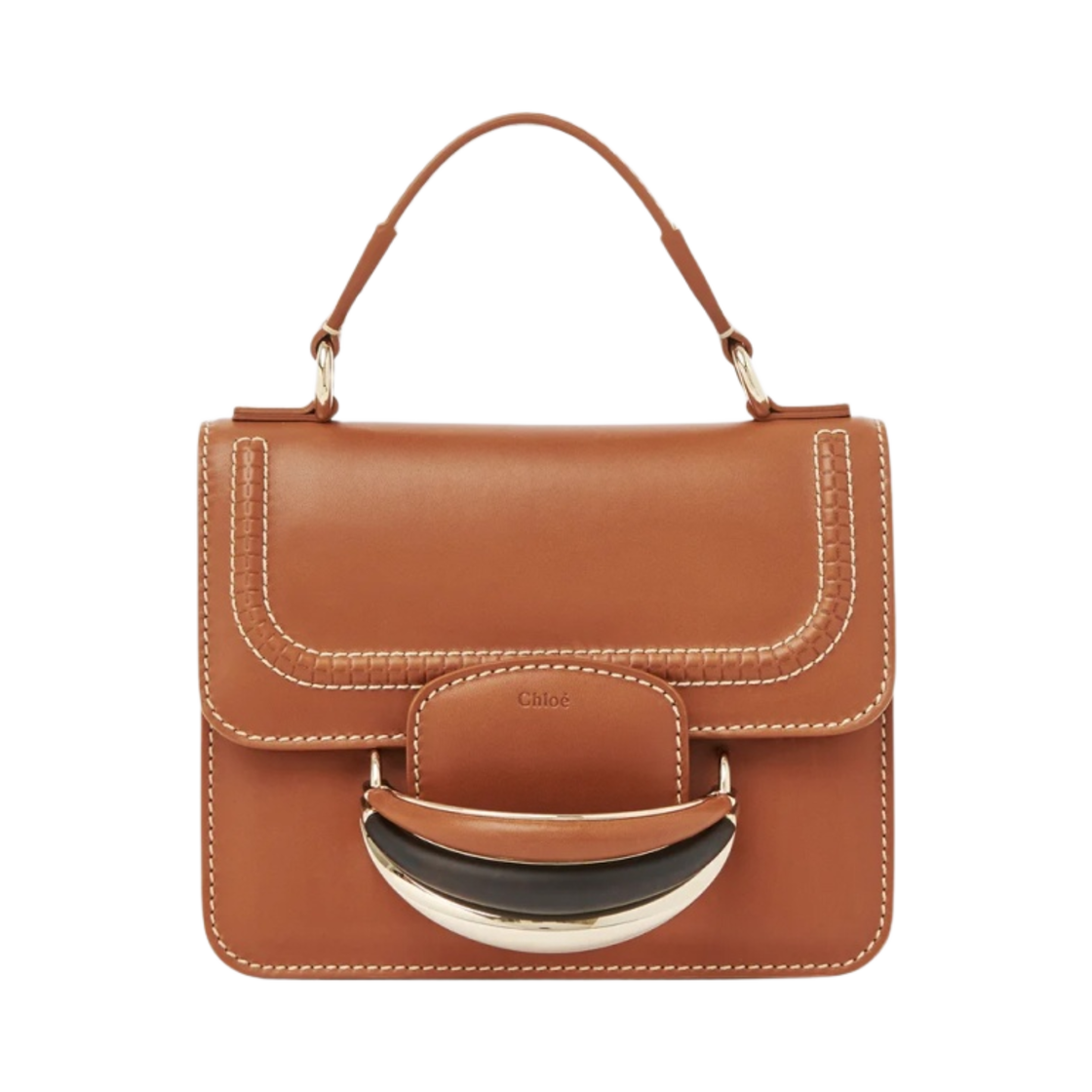 CHC22WS498I43247 Chloe Kattie Crossbody Bag Caramel