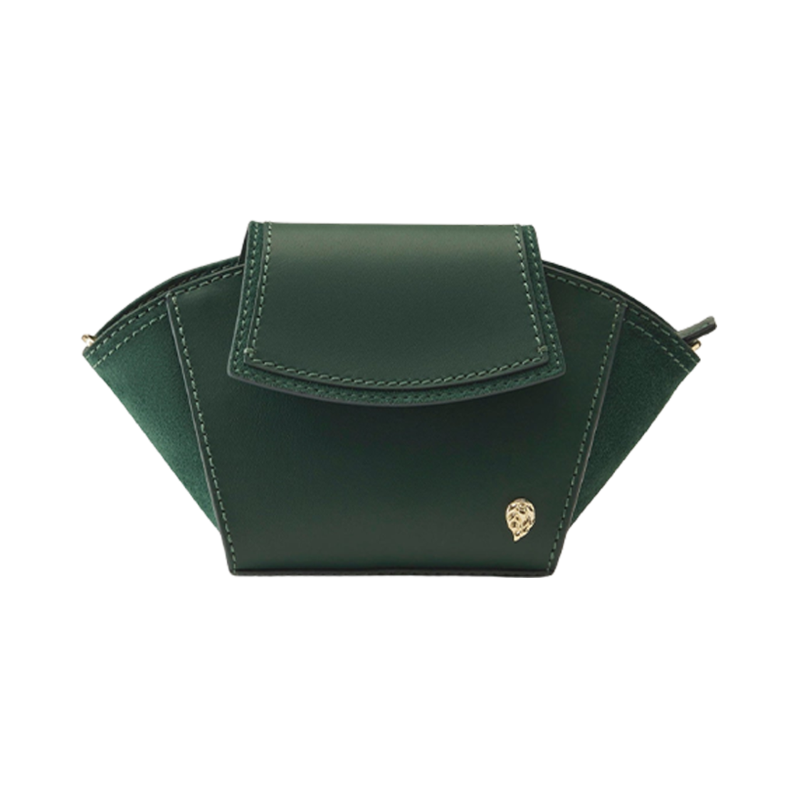 BAG51860-EVERGLADE Helen Kaminski Dalida with Suede Everglade