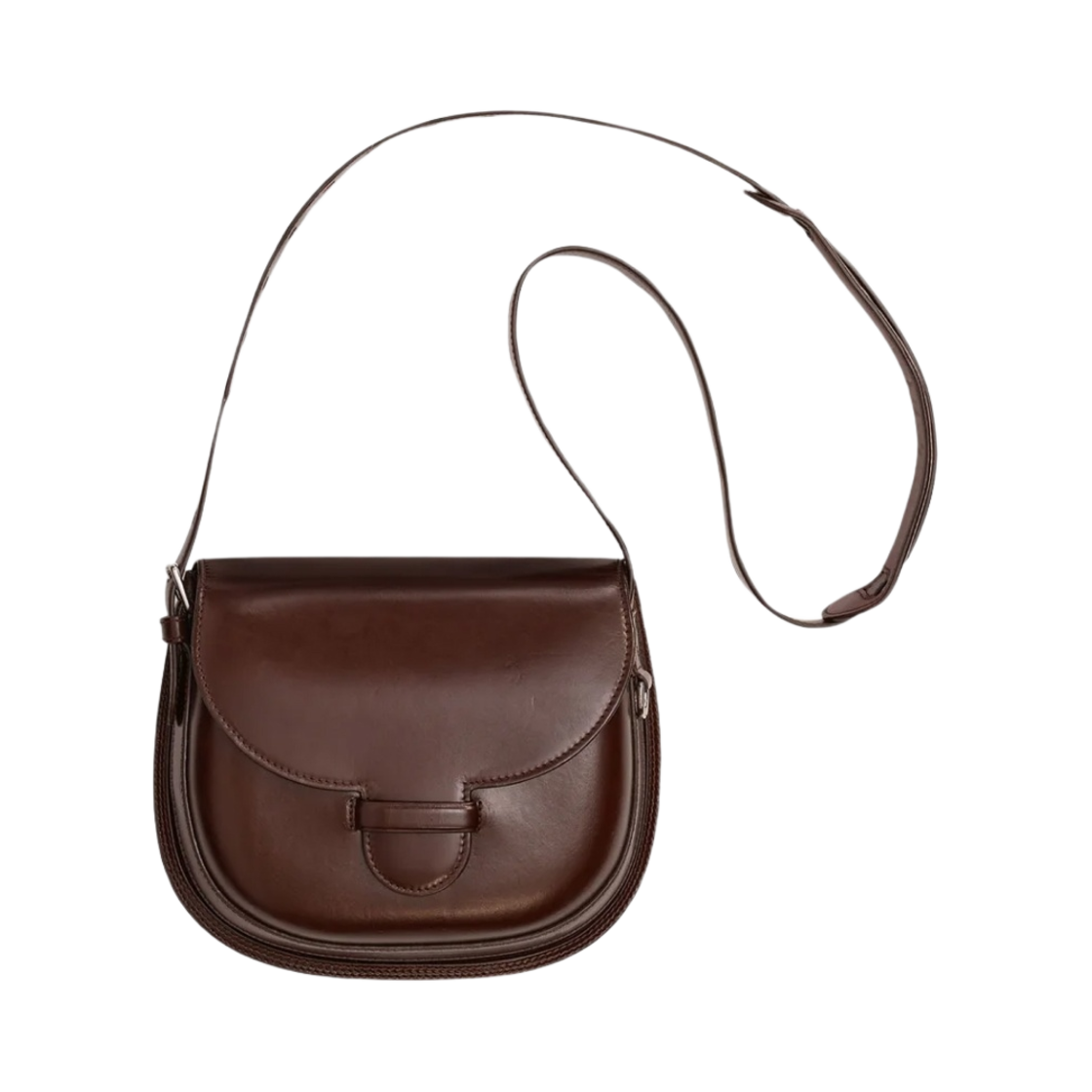 르메르 카트리지 스포츠백 샤이니 베지터블 레더 리스트레토(Lemaire Cartridge Sport Bag Shiny Vegetable Leather Ristretto) - 1