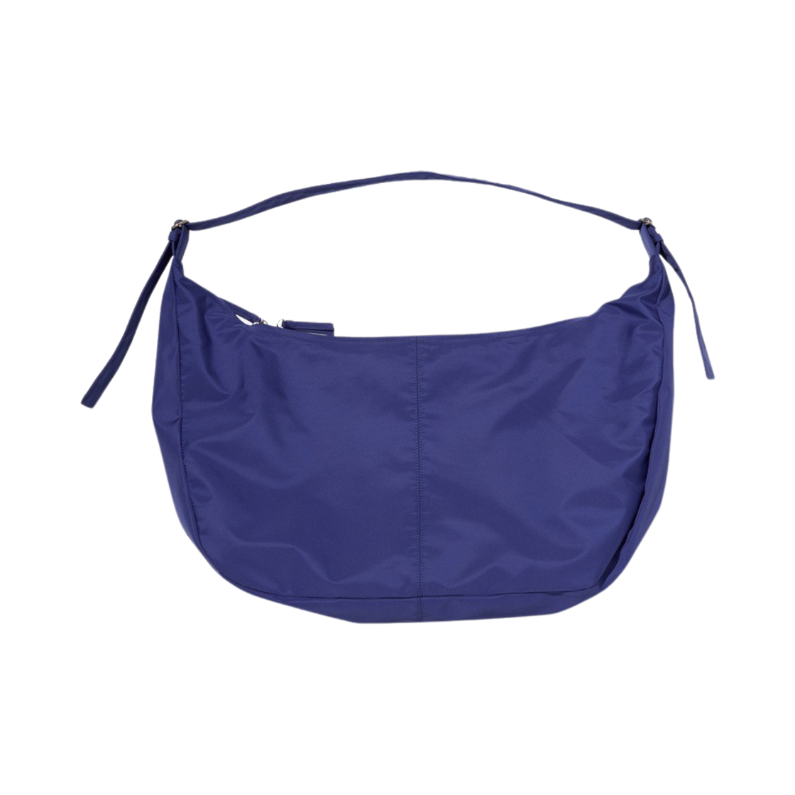 스웨이드 하프문 크로스백 퍼플(Suade Halfmoon Cross Bag Purple)