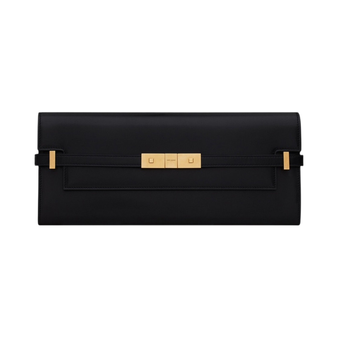 생로랑 맨하탄 클러치 박스 생로랑 레더 느와르(Saint Laurent Manhattan Clutch in Box Saint Laurent Leather Noir) - 1