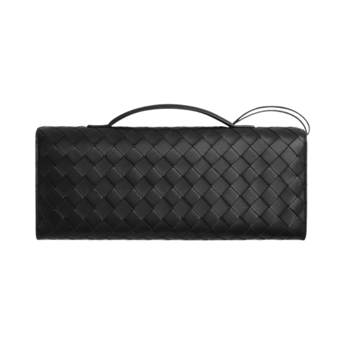 보테가 베네타 핸들 롱 클러치 안디아모 블랙(Bottega Veneta Long Clutch Andiamo with Handle Black) - 2