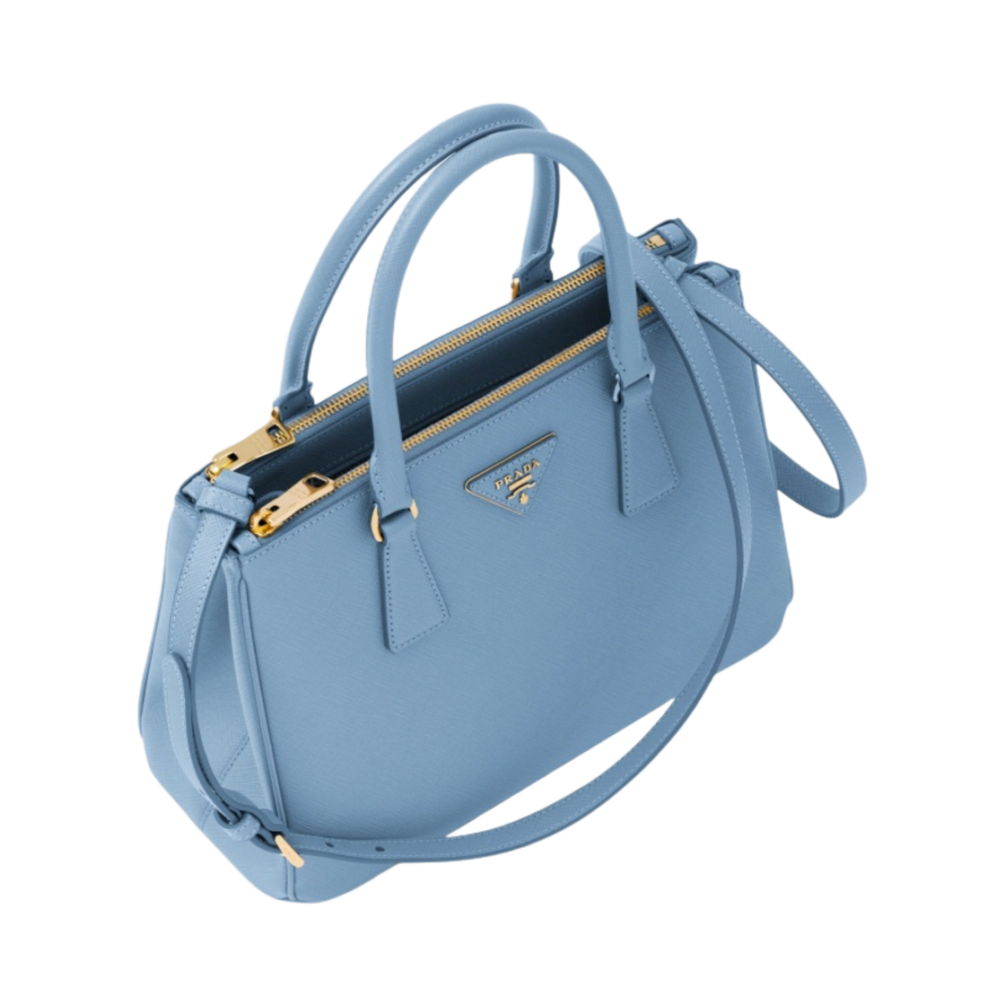 프라다 갤러리아 사피아노 레더 미디움백 셀레스트(Prada Galleria Saffiano Leather Medium Bag Celeste) - 2