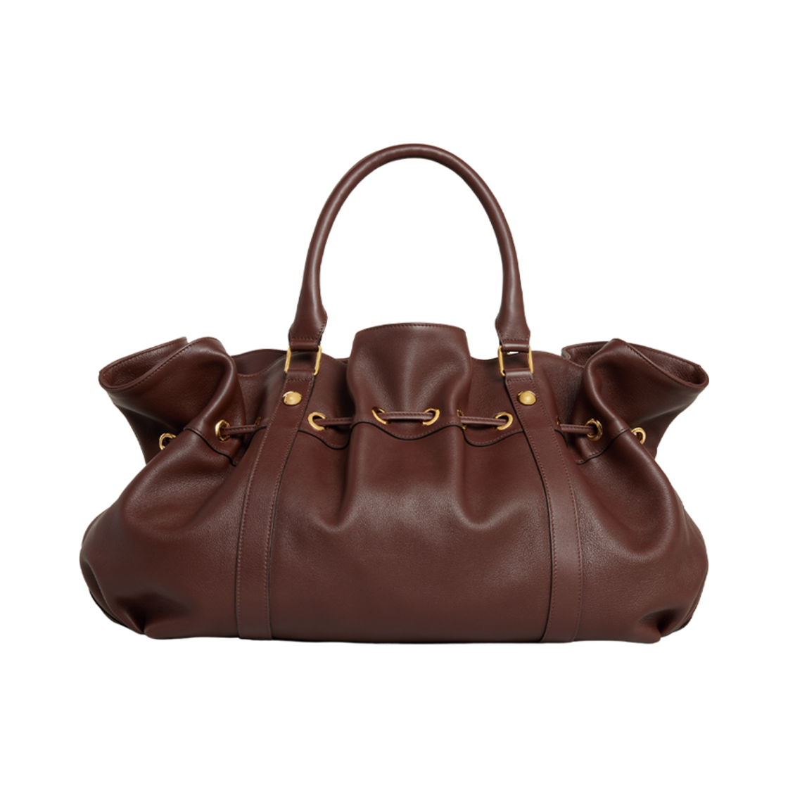 셀린느 미디움 셀린느 애비 백 서플 카프스킨 체스트넛(Celine Medium Celine Abbey Bag in Supple Calfskin Chestnut) - 3