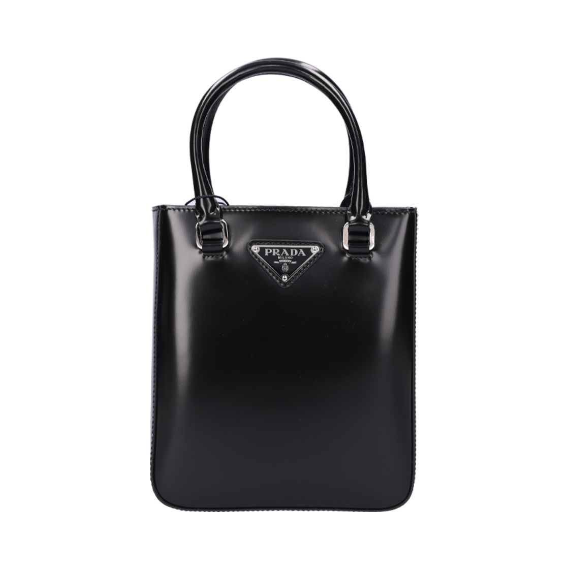 프라다 1BA331 스몰 토트백 브러쉬드 레더 블랙(Prada Small Tote Bag in Brushed Leather in Black)