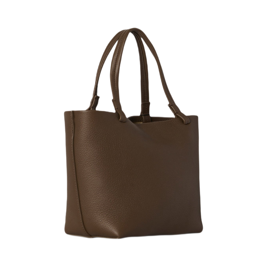 더 로우 스몰 파크 토트백 레더 다크 올리브(The Row Small Park Tote Bag in Leather Dark Olive) - 2