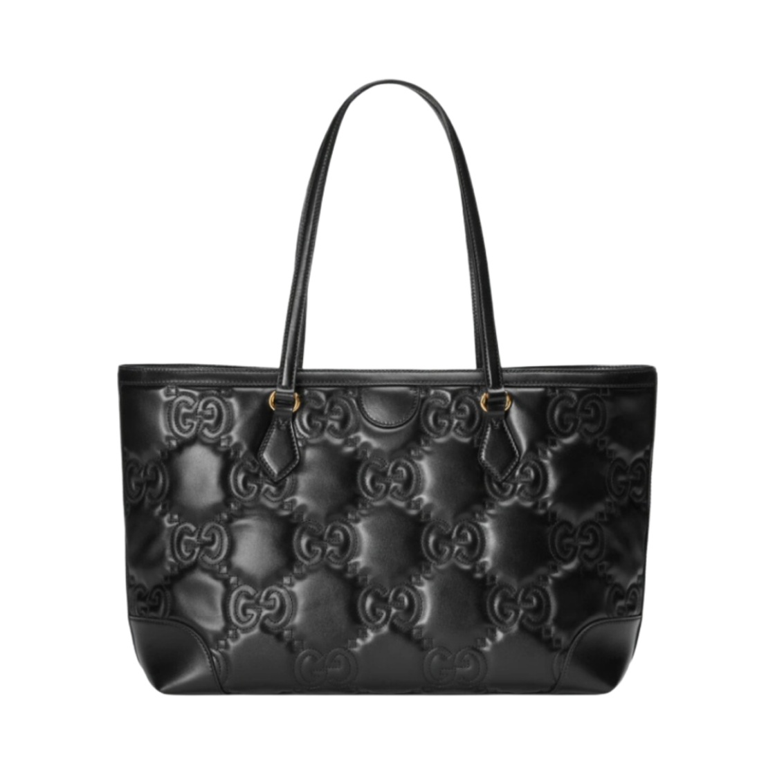 구찌 GG 마틀라세 미디움 토트백 블랙(Gucci GG Matelasse Medium Tote Bag Black) - 2