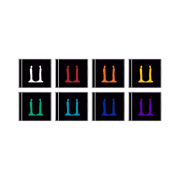 G-DRAGON 3rd Album Ubermensch Jewel Version Set of 8 (Korean Ver.)