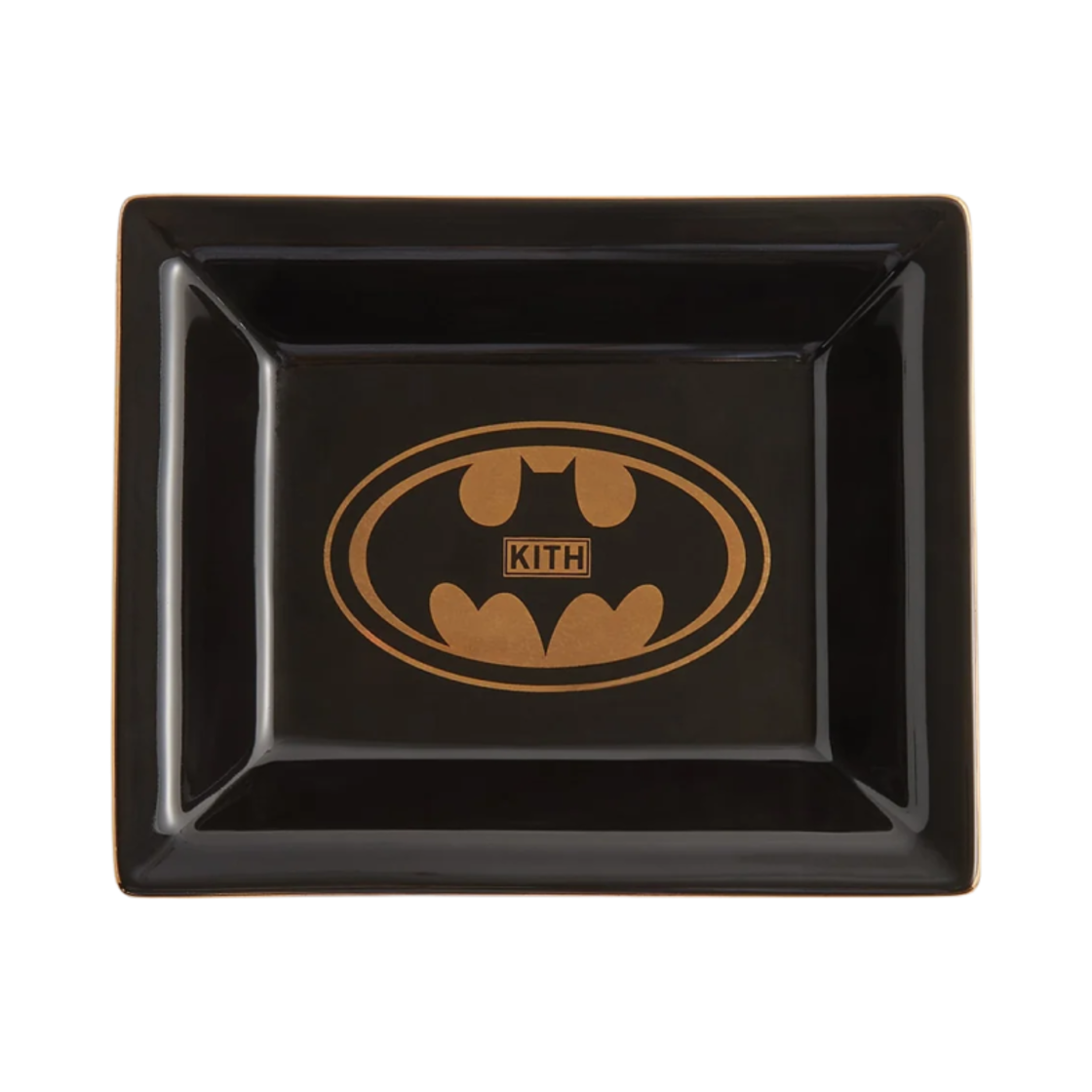 키스 x 배트맨 1989 심볼 캐치올 트레이 블랙(Kith x Batman 1989 Symbol Catchall Tray Black)