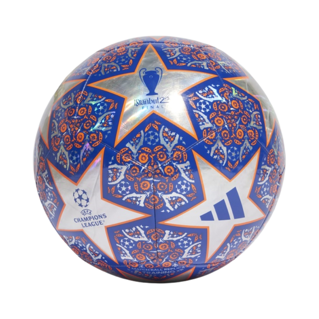 아디다스 UEFA 챔피언스리그 이스탄불 트레이닝 볼 멀티컬러(Adidas UEFA Champions League Istanbul Training Ball Multicolor)