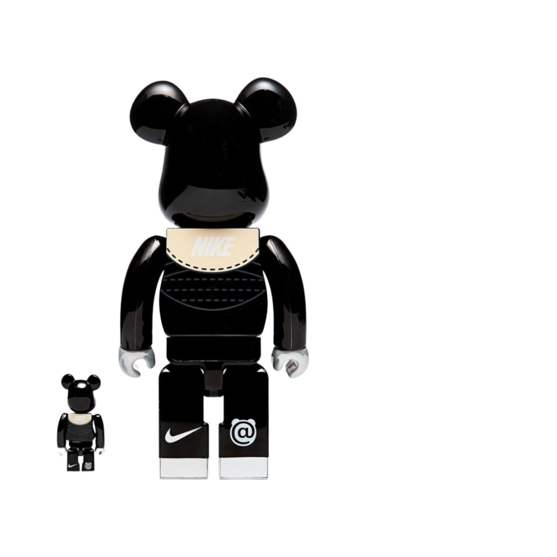 베어브릭 x 나이키 SB 2020 100% & 400% 세트 블랙(Bearbrick x Nike SB 2020 100% & 400% Set Black) - 2