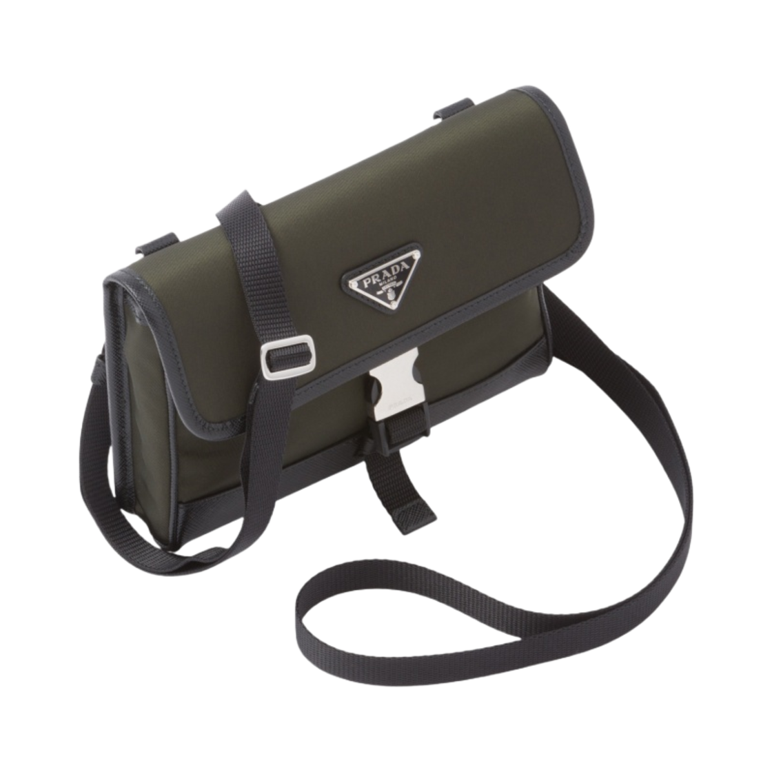 프라다 리나일론 사피아노 레더 스마트폰 케이스 툰드라(Prada Re-Nylon Saffiano Leather Smartphone Case Tundra) - 1