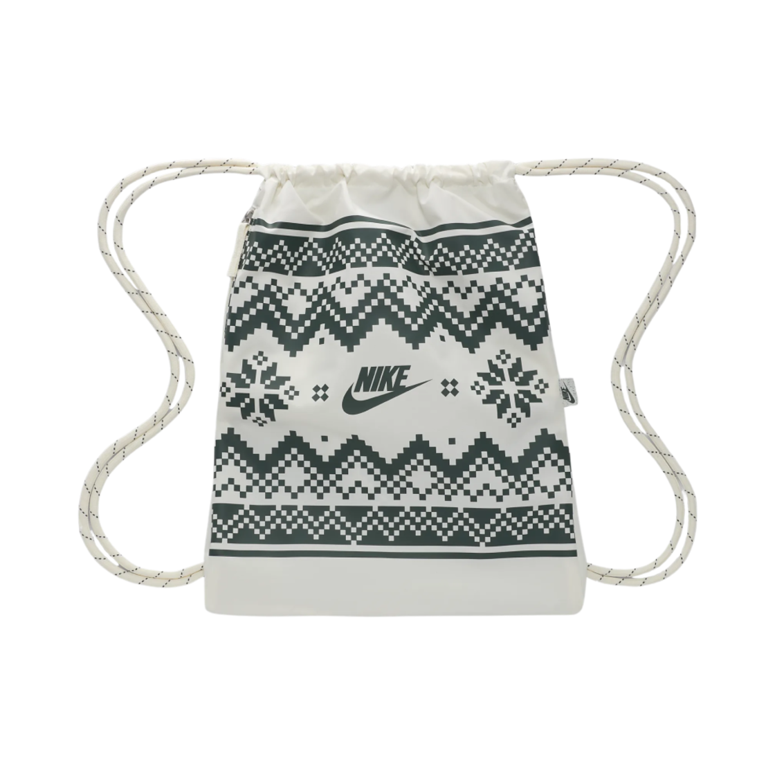 FZ7287-133 Nike Heritage Drawstring Back 13L Sail Vintage Green