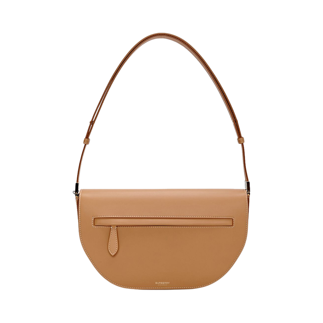 8043087 Burberry Medium Leather Olympia Bag Warm Sand