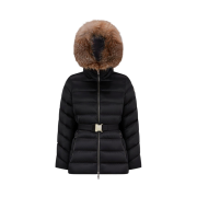 (W) Moncler Cupidone Short Down Jacket Black - 22FW