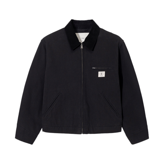 UDJU5A110BK Dunst Unisex Vintage Canvas Work Jacket Black