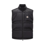 Moncler Cursa Down Gilet Black - 23SS