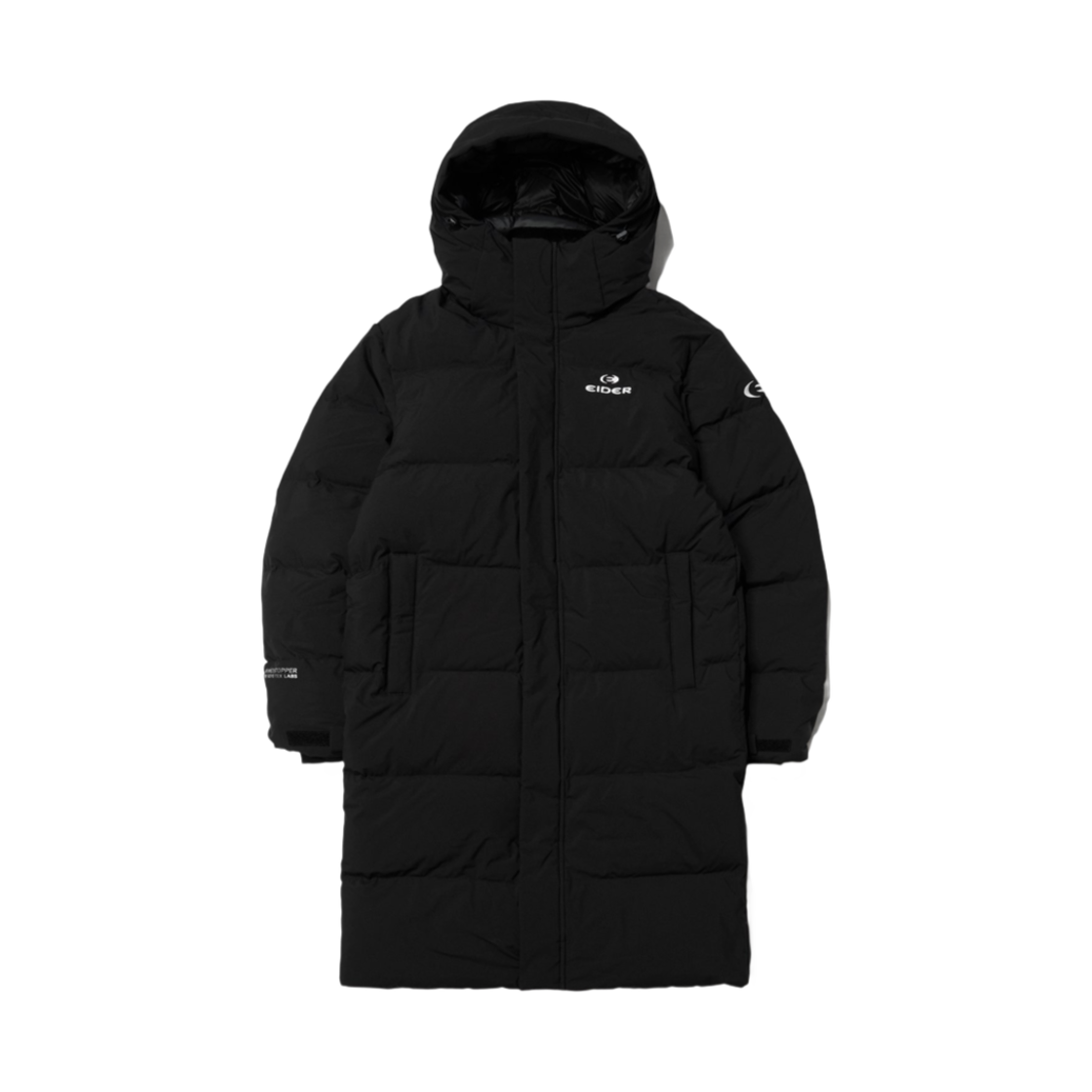 DUW24537Z1 Eider Stelol S Windstopper Long Down Jacket Black