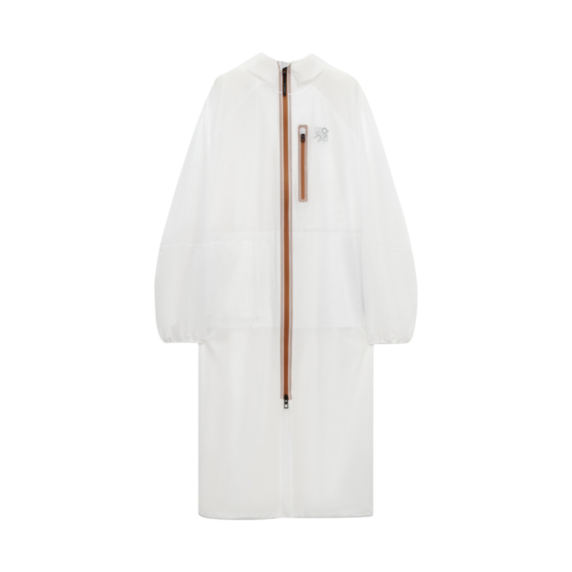 로에베 x 온 러닝 울트라 파카 테크니컬 쉘 화이트(Loewe x On Running Ultra Parka in Technical Shell White)