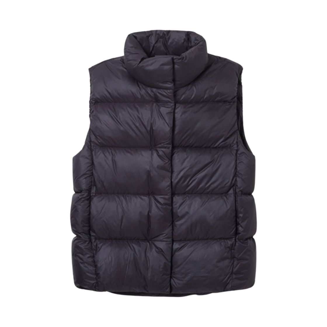 (W) 스파오 소프트 다운 베스트 다운 블랙((W) Spao Soft Down Vest Black)
