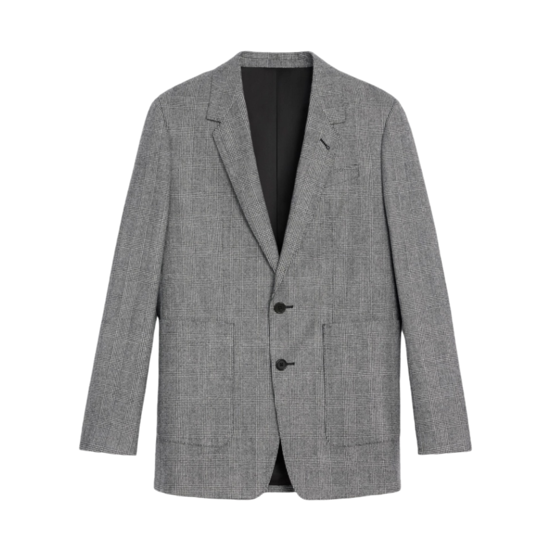 (W) 셀린느 플란넬 톰보이 자켓 끄레 느와르