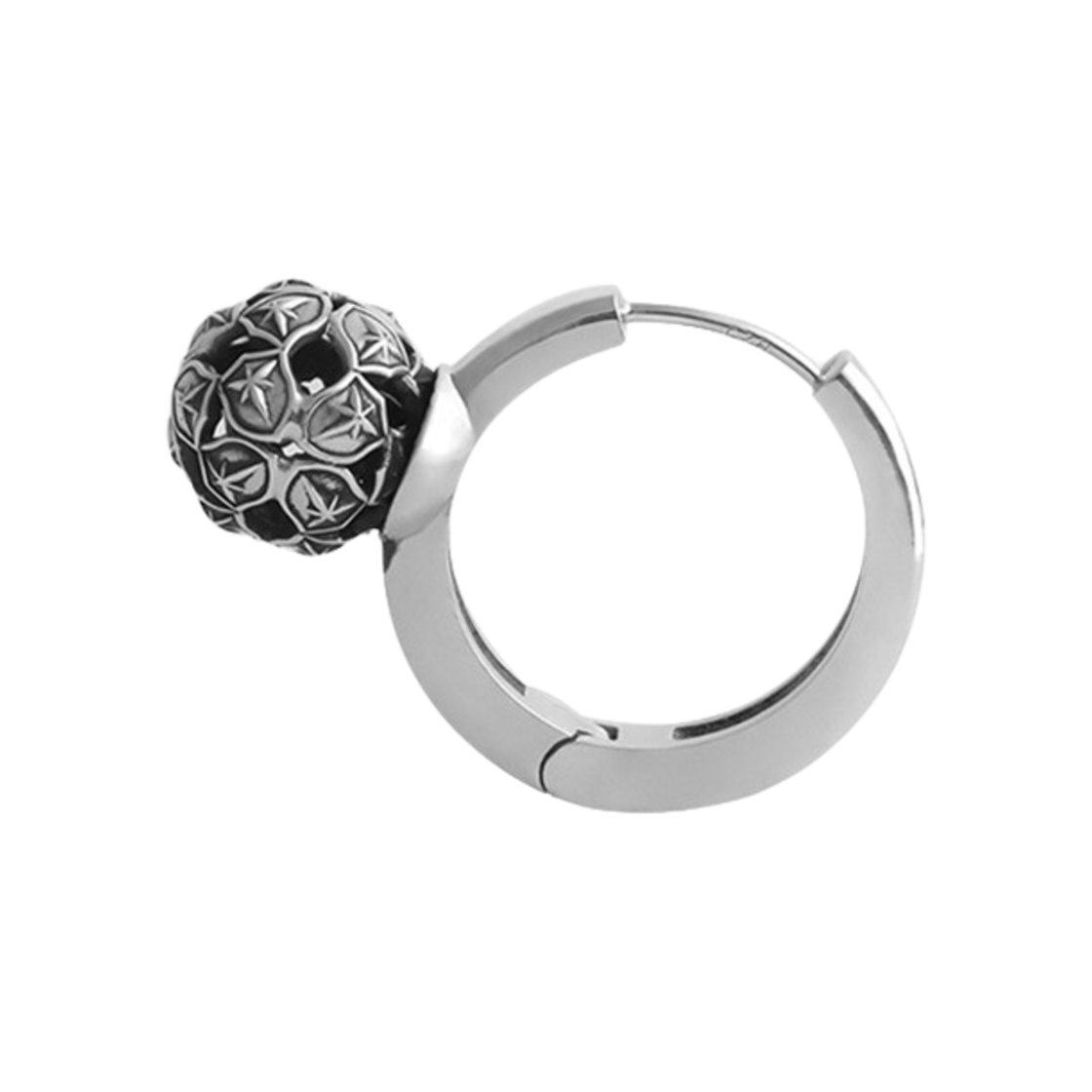 부클리어 캔디 링 이어링 20mm 1EA(Bouclier Candy Ring Earring 20mm 1EA)