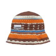 Ganni Bucket Hat Root Beer