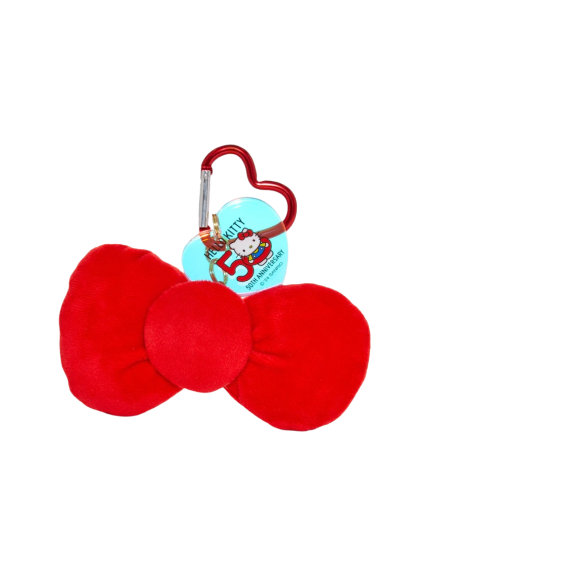 산리오 헬로 키티 50주년 기념 보우 플러시 마스코트 2018