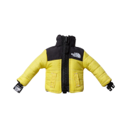 The North Face Mini Nuptse Jacket Keyring Yellow Tail - 22FW
