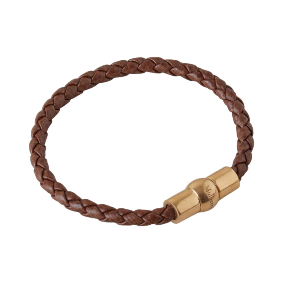 QB2375-552G110 Mulberry Two Tone Plated Stainless Steel Iris Bracelet Oak