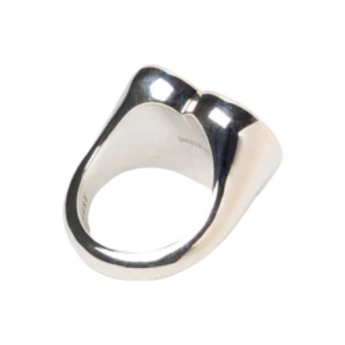 휴먼 메이드 하트 실버 링 레드(Human Made Heart Silver Ring Red) - 2