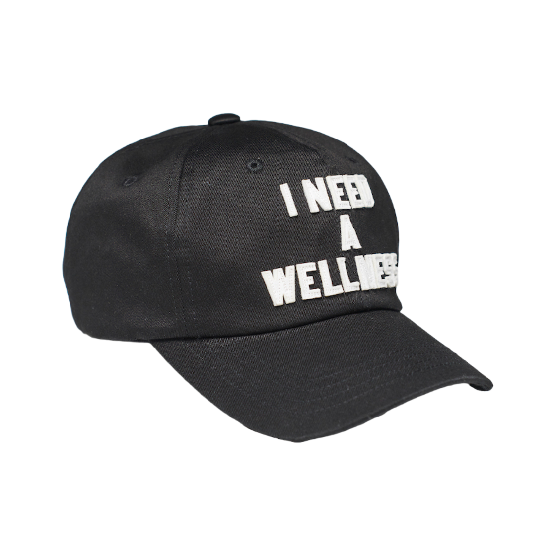 브로큰비트 X 닥터 로빈아이 니드 어 웰니스 볼캡 블랙(Broken Beat X Dr Robbin I Need A Wellness Ball Cap Black)