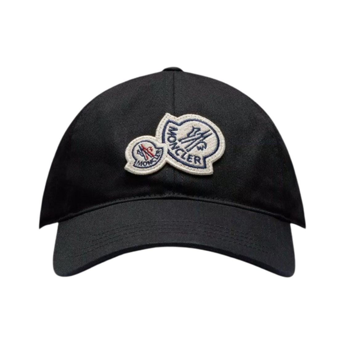 몽클레르 더블 로고 베이스볼 캡 블랙 - 23SS(Moncler Double Logo Baseball Cap Black - 23SS) - 1