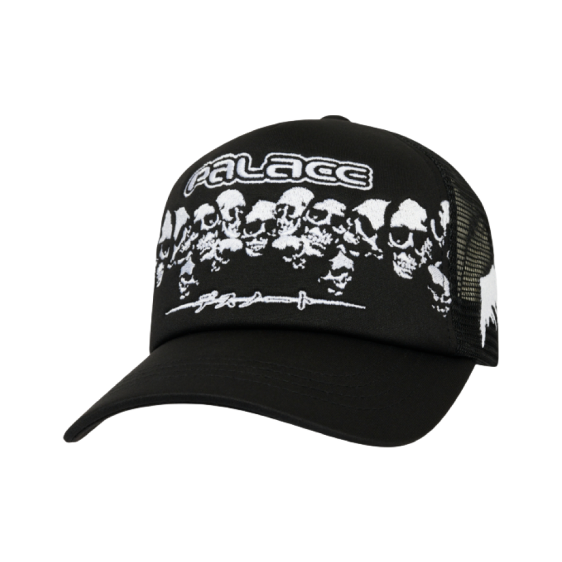 팔라스 x 데스 노트 트러커 블랙 - 25SS(Palace x Death Note Trucker Black - 25SS)