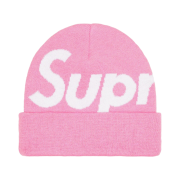 Supreme Big Logo Beanie Pink - 22FW