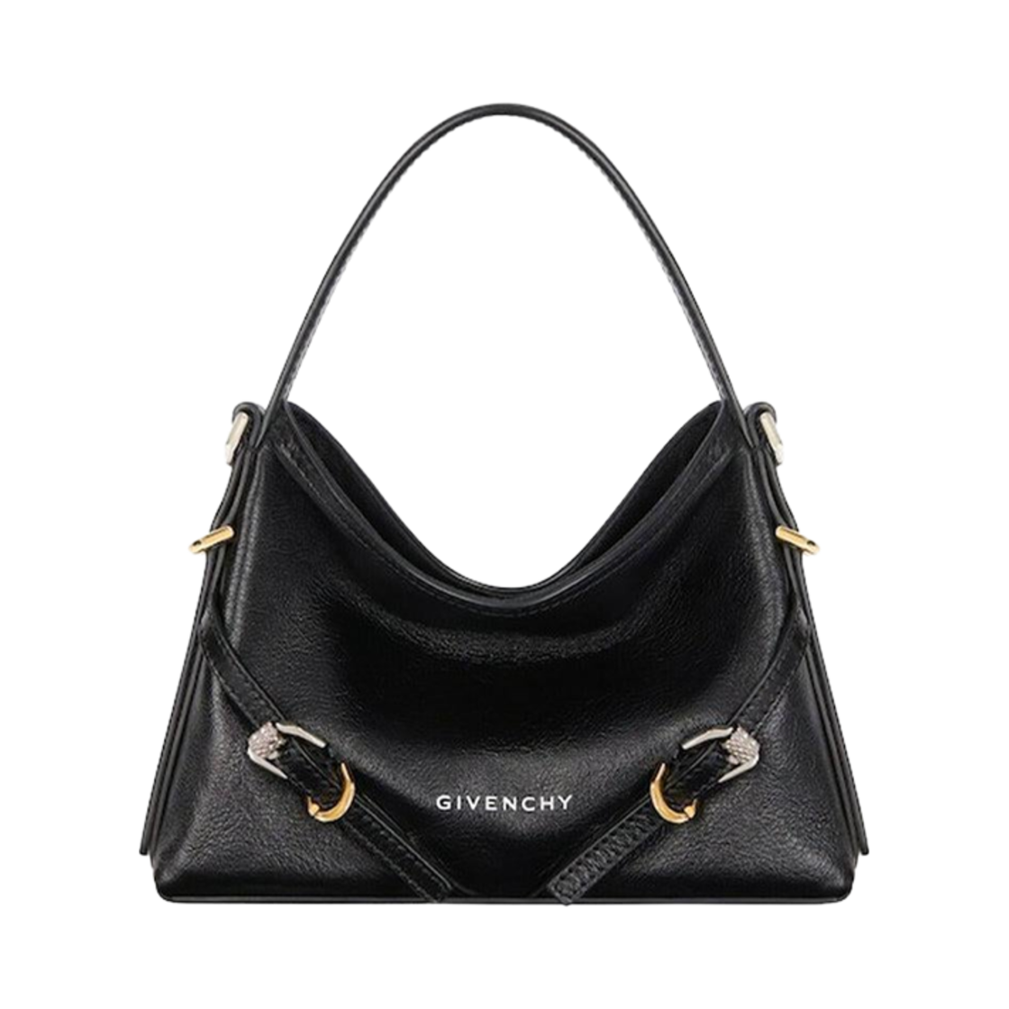 BB60NHB1Q7-001 Givenchy Nano Voyou Leather Bag Black