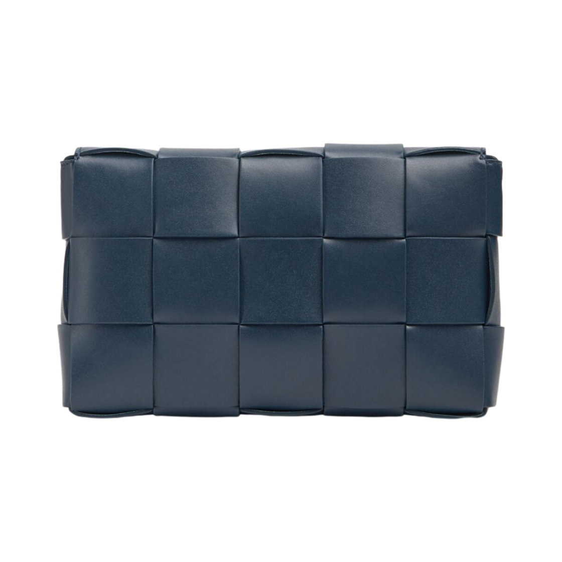 보테가 베네타 레더 카세트백 딥 블루 페일 블루(Bottega Veneta Leather Cassette Deep Blue Pale Blue) - 4