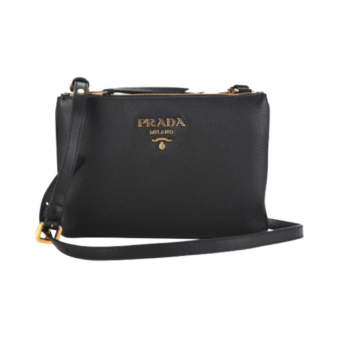 프라다 비텔로 피닉스 크로스바디백 블랙(Prada Vitello Phenix Crossbody Bag Black) - 1