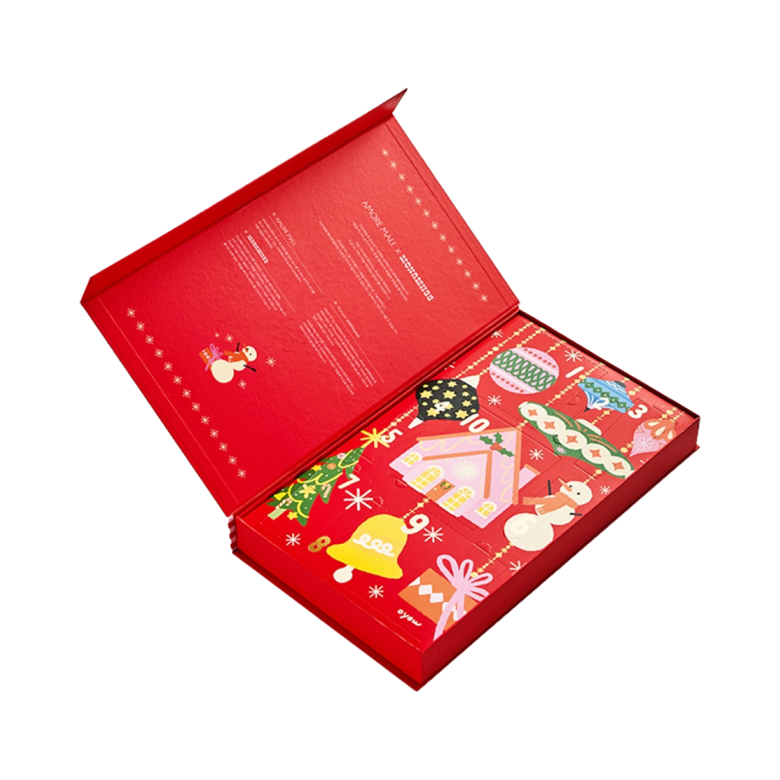 - Monamhee x Amore Mall Rudolhee Advent Calendar 2023 Package