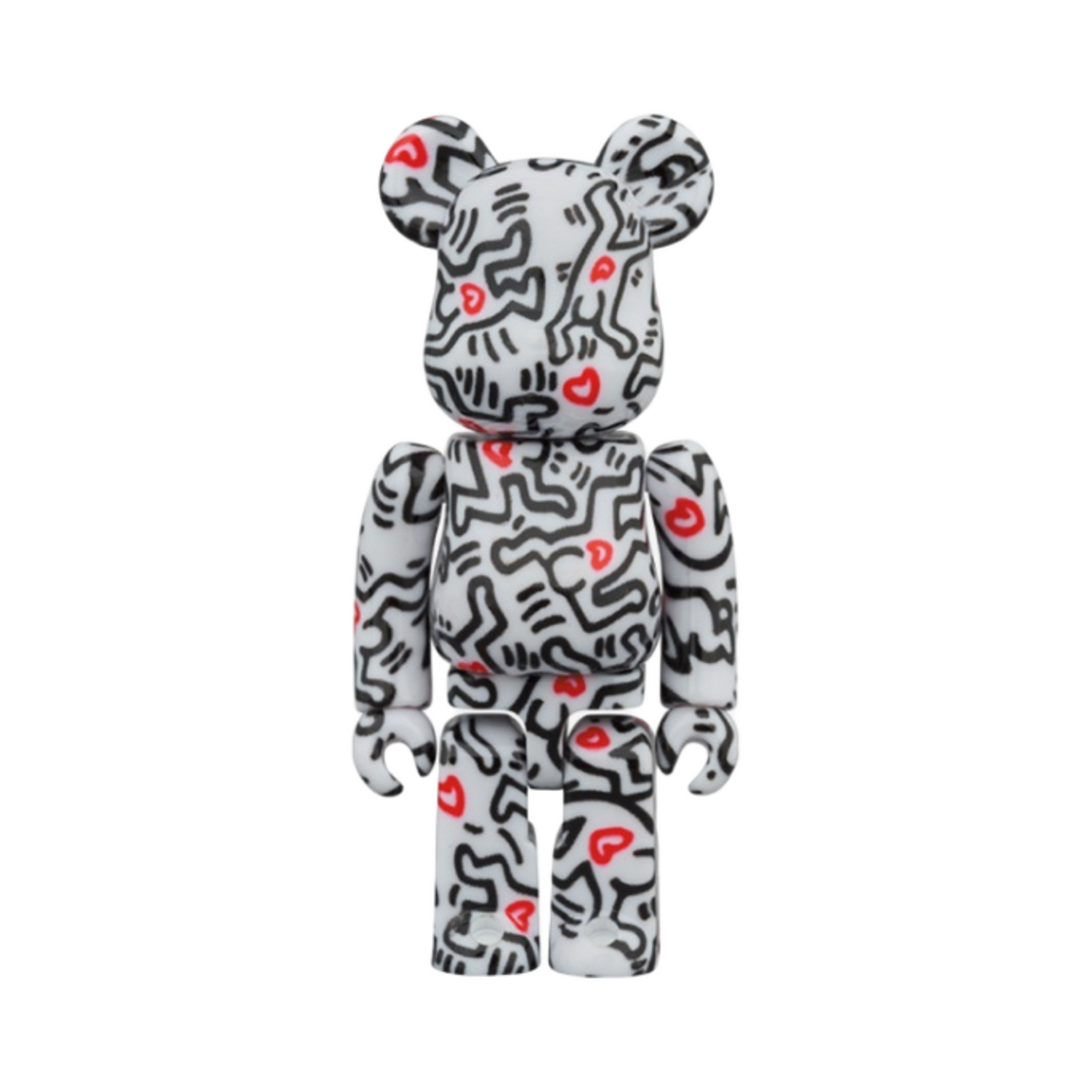 베어브릭 키스 해링 #8 100% & 400% 세트(Bearbrick Keith Haring #8 100% & 400% Set) - 3
