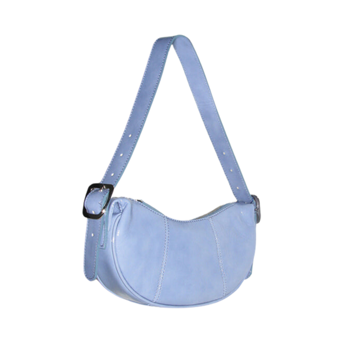 팔로마울 미니 빈 엠보스드 로고 핸드백 라벤더(Paloma Wool Mini Bean Embossed Logo Handbag Lavender)